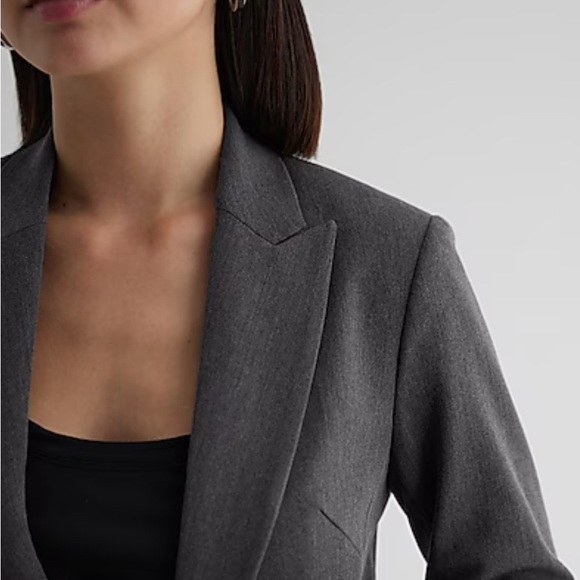 Express One-Button Blazer - Picture 4 of 11